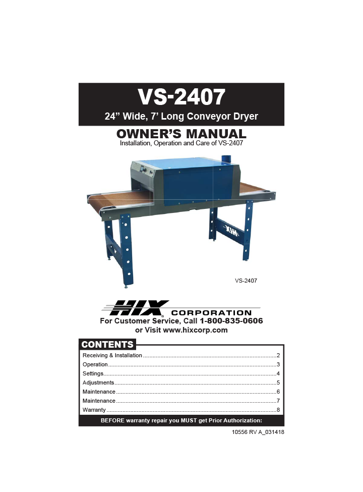 10556 VS-2407 Manual Icon