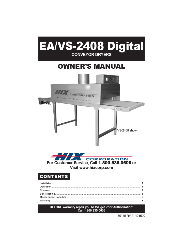 70145 EAVS-2408 Manual Icon